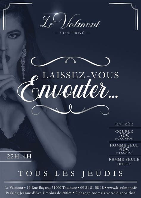 club libertin toulouse|Le Valmont